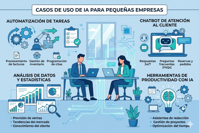 Casos de uso de la inteligencia artificial en empresas