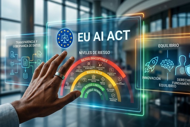 Anatom&iacute;a del AI Act: las cuatro categor&iacute;as de riesgo del Reglamento UE 2024/1689 &mdash; inaceptable, alto riesgo, limitado y m&iacute;nimo